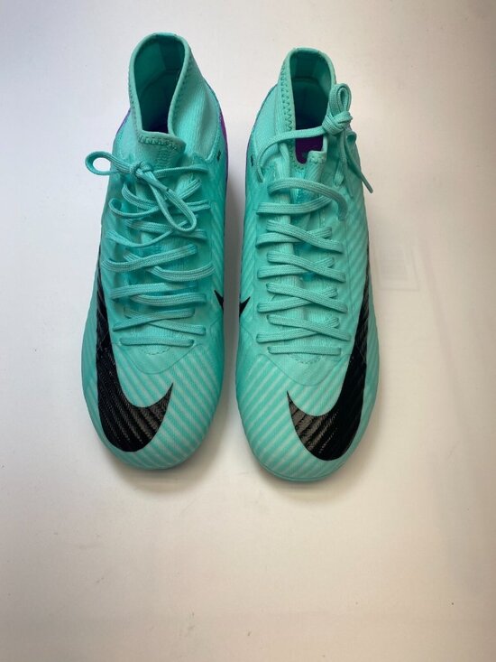 Nike Mens Zoom Superfly 9 Academy FG/MG Hyper Turo DC5625 300 Soccer Cleats 13 main image 4